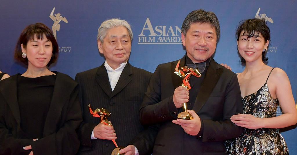 Le Palmarès de la 17ème édition des Asian Film Awards à Hong-Kong