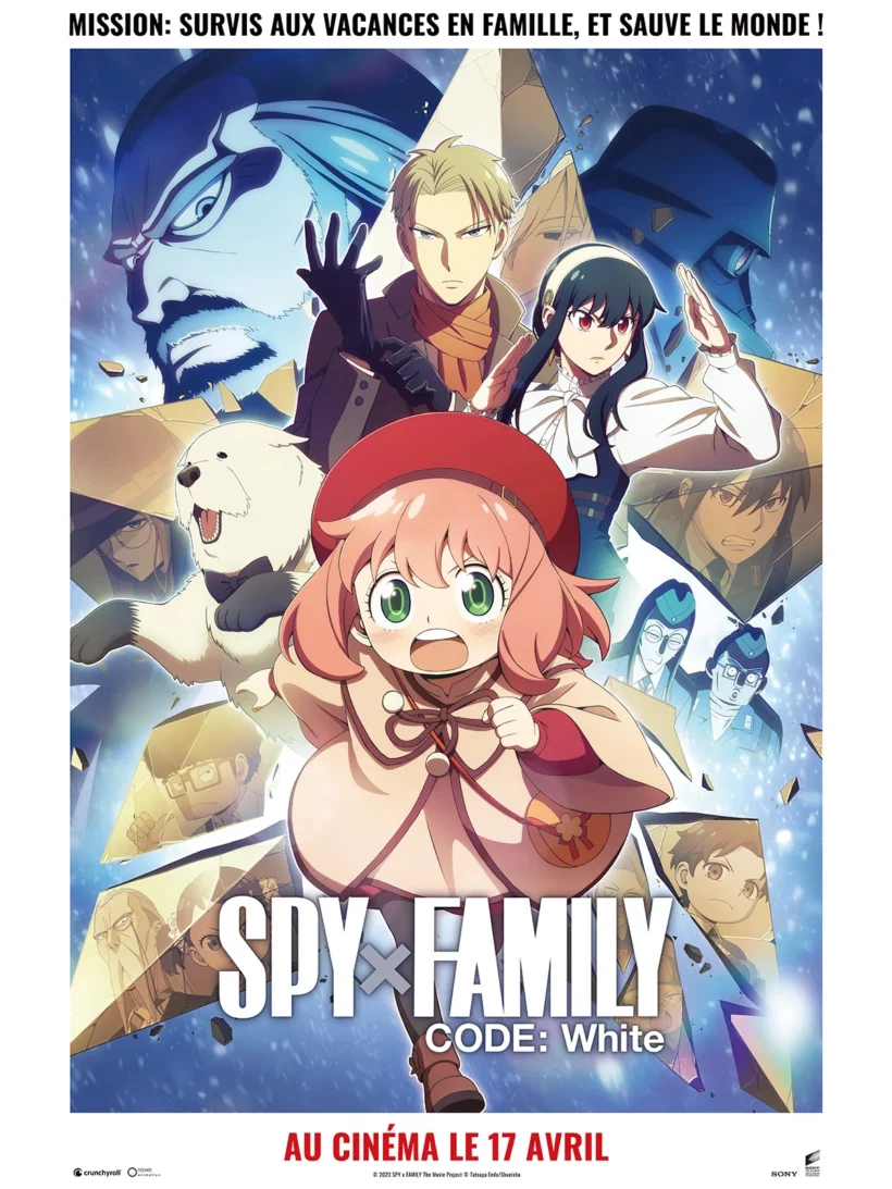 Le film d'animation "Spy × Family Code : White" au cinéma le 17 avril