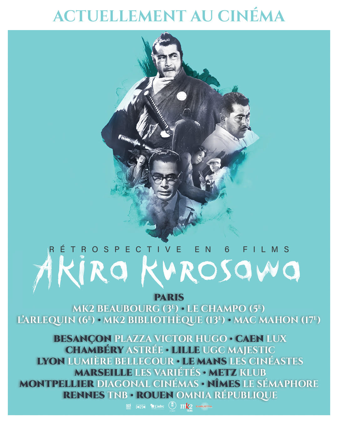 RÉTROSPECTIVE AKIRA KUROSAWA - SIX FILMS A VOIR AU CINEMA