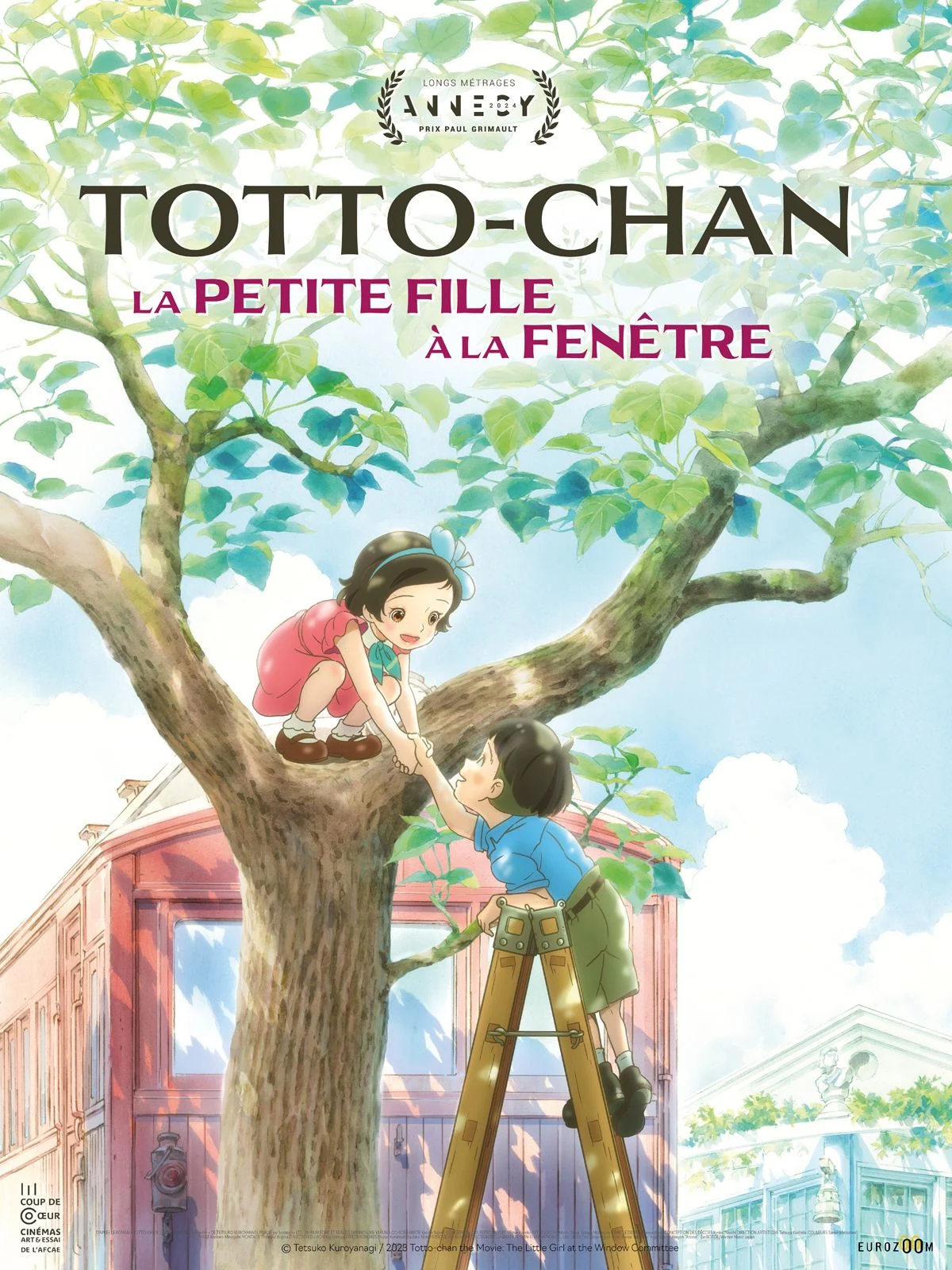 Critique du film d'animation Totto-chan la petite fille à la fenêtre