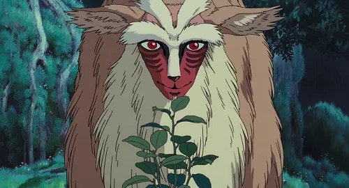 Connaissez vous le personnage du DIEU CERF dans le film Princesse Mononoke ?