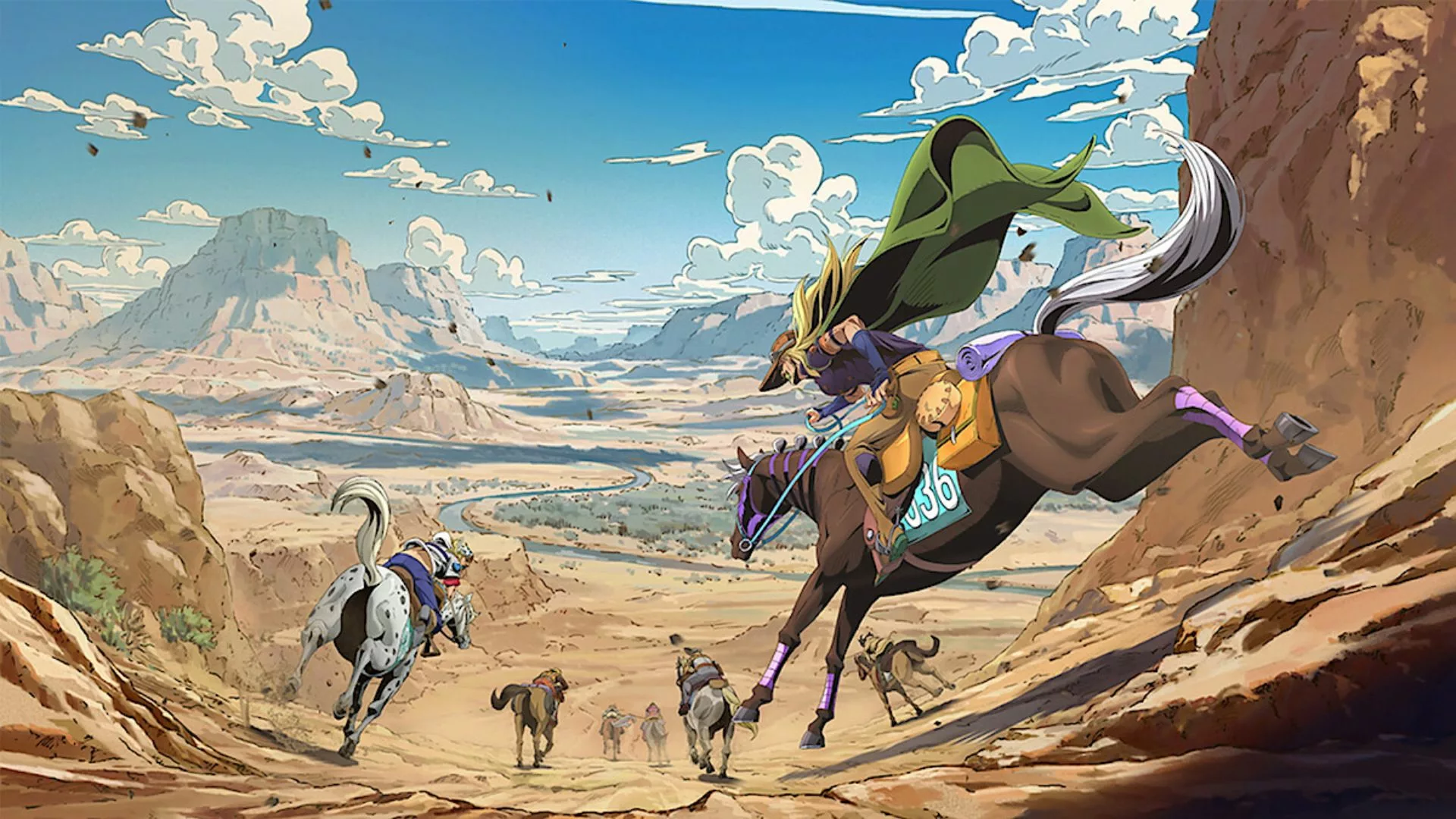 STEEL BALL RUN JoJo's Bizarre Adventure : La Bande annonce et la date de diffusion
