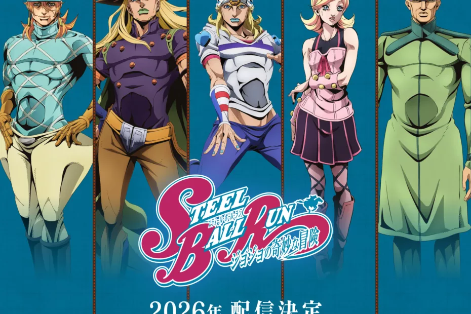 "JoJo's Bizarre Adventure Steel Ball Run" - Bande annonce de la suite de l'anime sur Netflix
